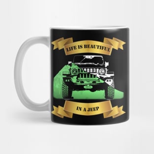 4x4 truck king of mountain Mug